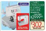 Combo Overlocker & Sewing Machine