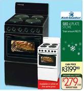 Kelvinator 580 4 Plate Stove