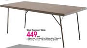 Steel Canteen Table