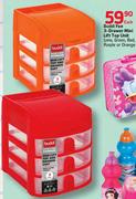 Buddi Fun 3 Drawer Mini Lift Top Unit-Each