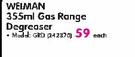 Weiman 355ml Gas Range Degreaser GRD(242370)