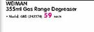 Weiman 355ml Gas Range Degreaser GRD(242370)