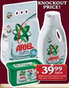 Ariel Automatic Washing Powder 2Kg/Liquid 1.5L Capsules-14's Each
