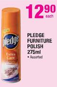 Pledge Furniture Polish-275Ml Each