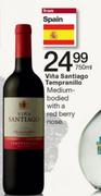 Vina Santiago Tempranillo-750ml