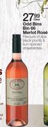 Odd Bins Bin 66 Merlot Rose-750ml