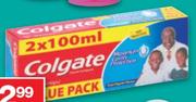 Colgate Value Pack Toothpaste-2x100ml