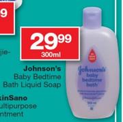 Johnson's Baby Bedtime Bath Liquid Soap-300ml