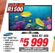 Samsung 51" PDP TV