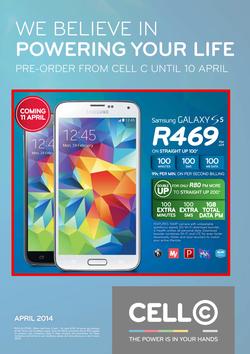 Cell C : (1 Apr - 30 Apr 2014), page 1