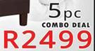 Kim Double Bed + Elegance Double Mattess + Comfort Duvat + 2 Free Pillows