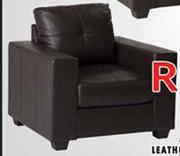 Alf Leather Touch Armchair