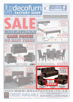 Decofurn : Sale (Valid until 20 Apr 2014) , page 1