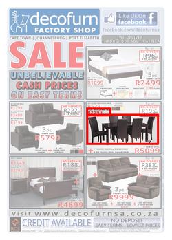 Decofurn : Sale (Valid until 20 Apr 2014) , page 1