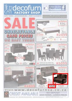 Decofurn : Sale (Valid until 20 Apr 2014) , page 1