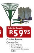 Brights Bargain Garden Pruner Combo Set