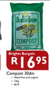 Brights Bargain Compost 30dm