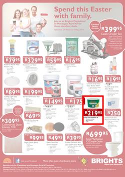 Brights Hardware Plattekloof & Montague Park (29 Mar - 4 May 2014), page 1