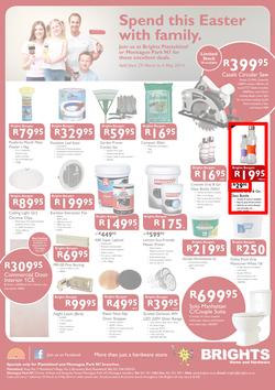Brights Hardware Plattekloof & Montague Park (29 Mar - 4 May 2014), page 1