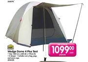 Camp Master Wedge Dome 4 Plus Tent-240(w) x 240(d) x 170cm(h)