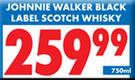 Johnnie Walker Black Label Scotch Whisky-750ml