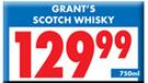 Grant's Scotch Whisky-750ml