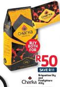 Charka Briquettes-5kg And Firelighters-458g