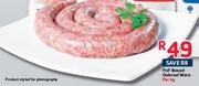 Pnp Boxed Oukraal Wors Per Kg