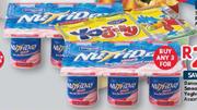 Danone Nutriday Smooth Low Fat Yoghurt Or Yo-Jelly Assorted-6 x 100ml