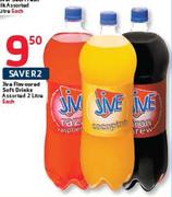 Jive Flavoured Soft Drinks-2Ltr Each