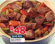 Beef Potjiekos Bone In Per Kg