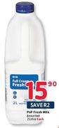 Pnp Fresh Milk Assorted-2 Litre