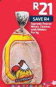 Supreme Frozen Whole Chicken With Giblets-Per Kg