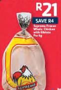 Supreme Frozen Whole Chicken With Giblets-Per Kg
