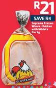 Supreme Frozen Whole Chicken With Giblets-Per Kg