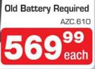 Autozone battery AZC610