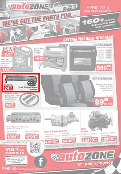Autozone : (8 Apr - 20 Apr 2014), page 1