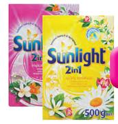 Sunlight Regular or Tropical Hand Washing Powder-500gm Each