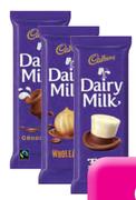 Cadbury Slabs(All Flavours)-12 x 90gm