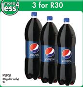 Pepsi (Regular Only)-3 x 2Ltr