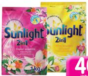 Sunlight Hand Wash Washing Powder (Regular or Tropical)-8 x 2kg
