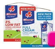 Clover UHT Milk(All Variants)-1Ltr