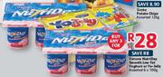 Danone Nutriday Smooth Low Fat Yoghurt Or Yo-Jelly Assorted-6x100g