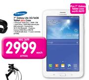 Samsung 7" Galaxy Lite 3G/16GB Tablet Plus Case