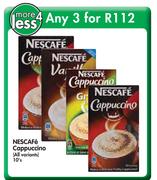 Nescafe Cappuccino(All Variants)-3x10's