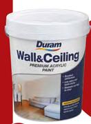 Duram Wall And Ceiling Paint-20Ltr