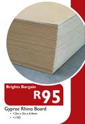 Brights Bargain Gyproc Rhino Board
