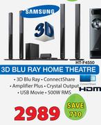 Samsung 3D Blu Ray Home Theatre-HT-F4550