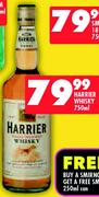 Harrier Whisky-750ml