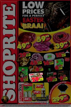 Shoprite Eastern Cape : Easter Braai (14 Apr - 21 Apr 2014), page 1